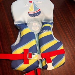 Life jacket infant size under 30 pounds. Used once.